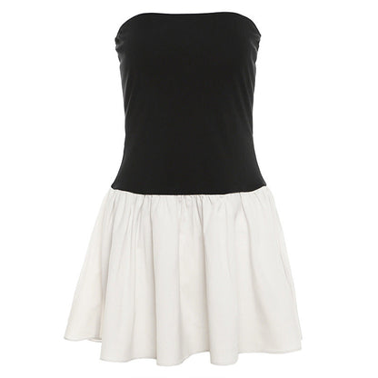 Haley Black & White Dress